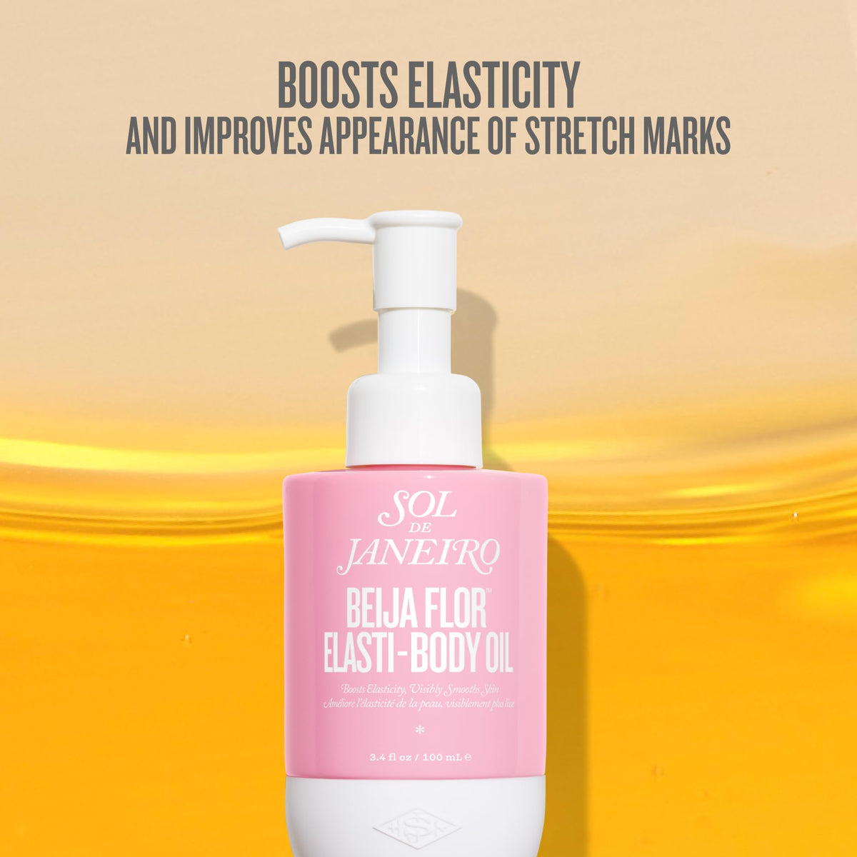 Sol de Janeiro Beija Flor dispensing oil drop illustrating easy application