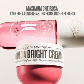 Sol de Janeiro Cheirosa 40 mist bottle emphasizing long-lasting scent