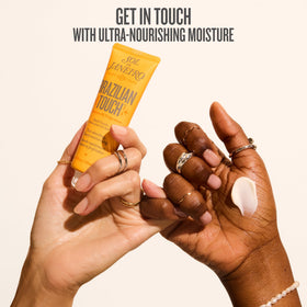 Sol de Janeiro cream texture close-up highlighting rich hydration