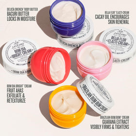 Sol de Janeiro Delícia Drench Body Butter scoop emphasizing deep hydration benefit