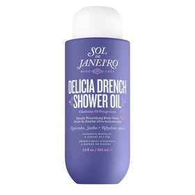 Sol de Janeiro front bottle showing Delicia Drench and inviting benefit