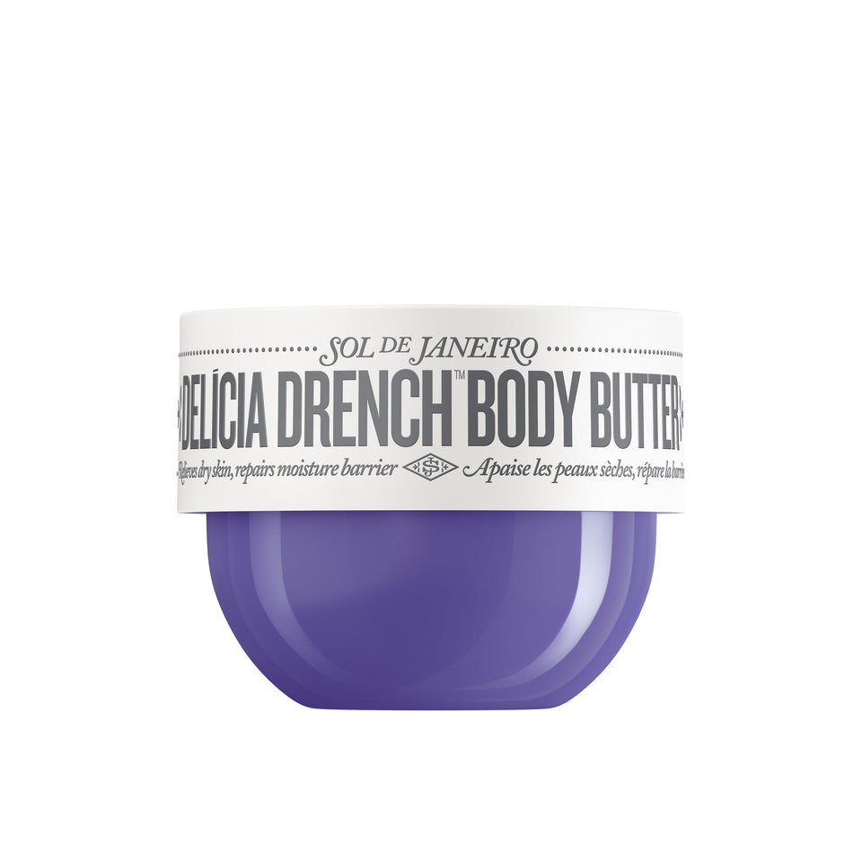 Sol de Janeiro jar front view showing compact travel-sized packaging and branding benefits