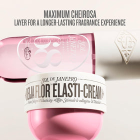Sol de Janeiro Elasti-Cream open tub texture illustrating rich hydration