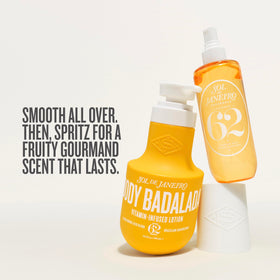 Brazil nut and sugarcane visual highlighting Sol de Janeiro nourishing ingredients