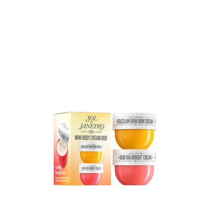 Sol de Janeiro front packaging showing both travel creams and value