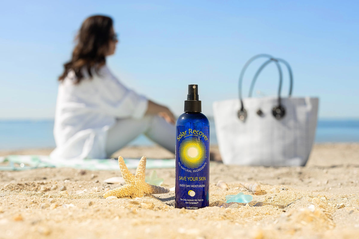 Solar Recover leave-in conditioner bottle for detangling and moisturizing hair