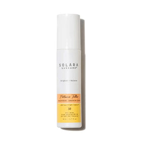 Solara Suncare front packaging showing bottle and label, clear protection