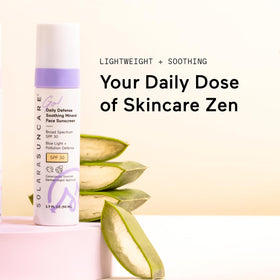 Solara Suncare label ingredients close-up showing EWG Verified and clean formulation