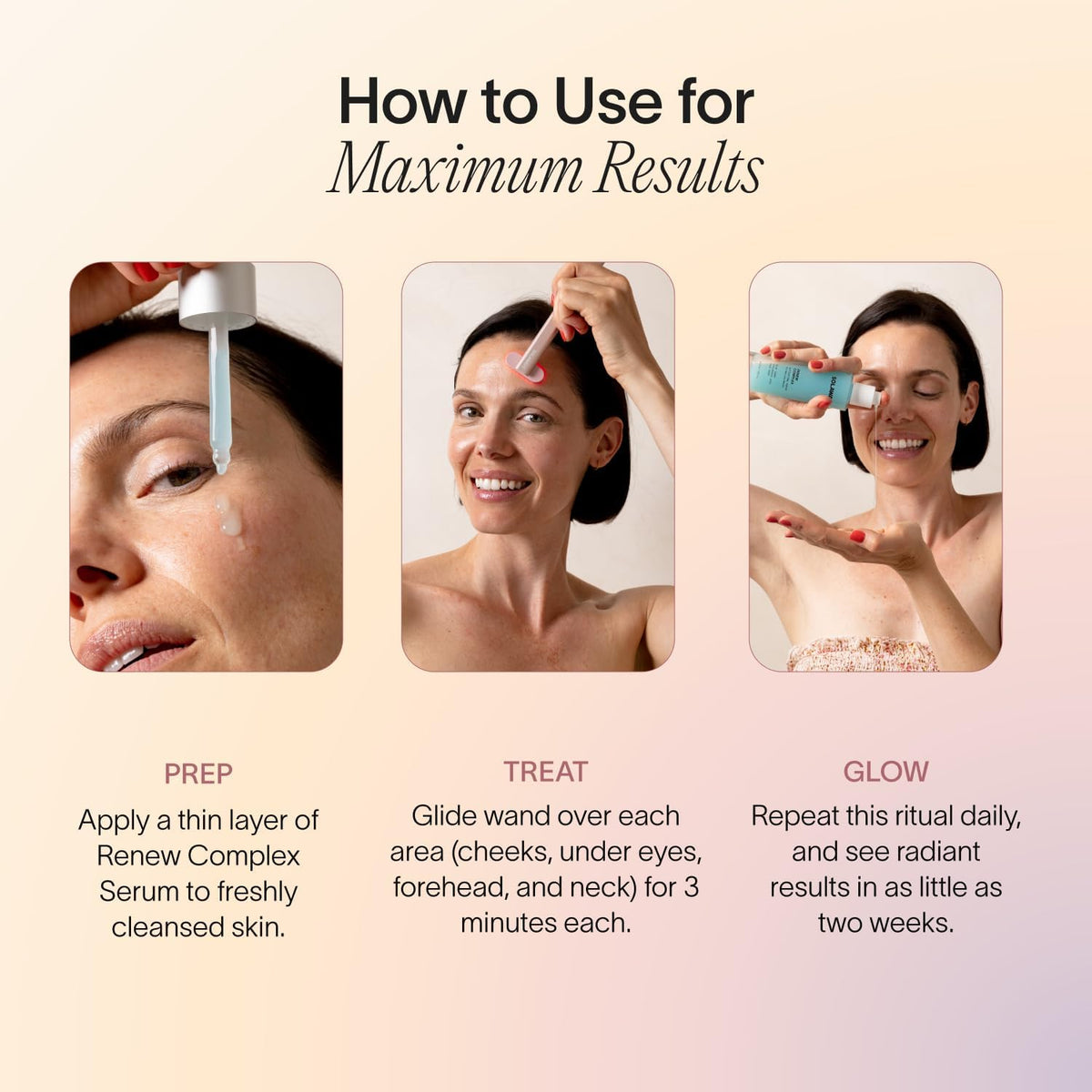 Solawave blue tansy ingredient visual highlighting soothing botanical benefit for skin calm