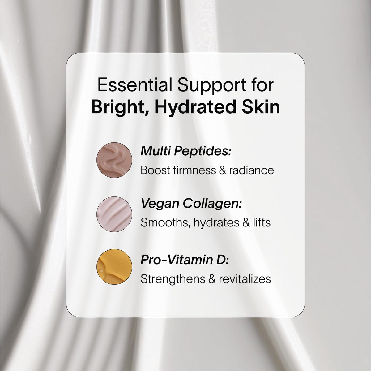 Hand applying Solawave cream to face demonstrating smooth application and hydration benefit