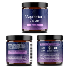 Solinia label close-up highlighting USP-grade USA magnesium source