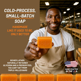 Solpri Shield soap packed in gym bag ready to refresh athletes after training