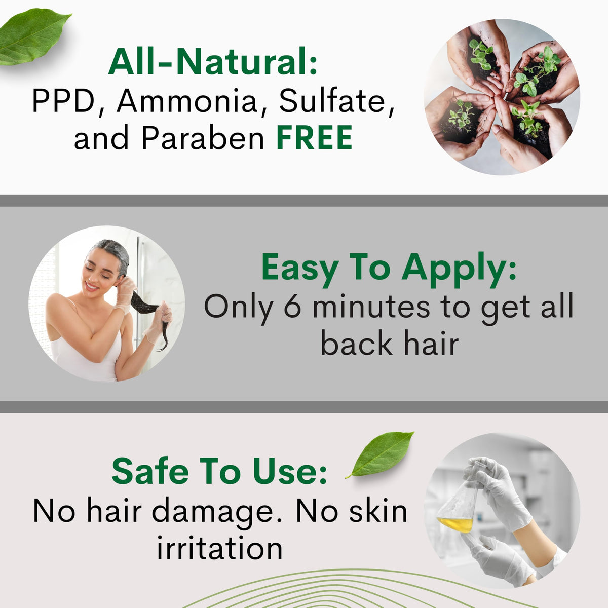 Solutrel label detail highlighting ammonia-free natural formula