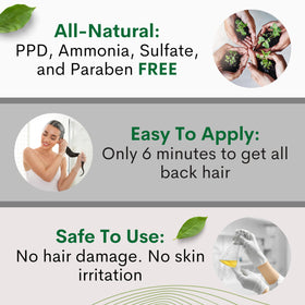 Solutrel label detail highlighting ammonia-free natural formula