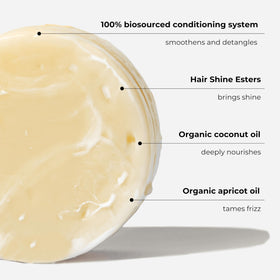 solve conditioner bar close-up texture highlighting creamy organic formula benefits