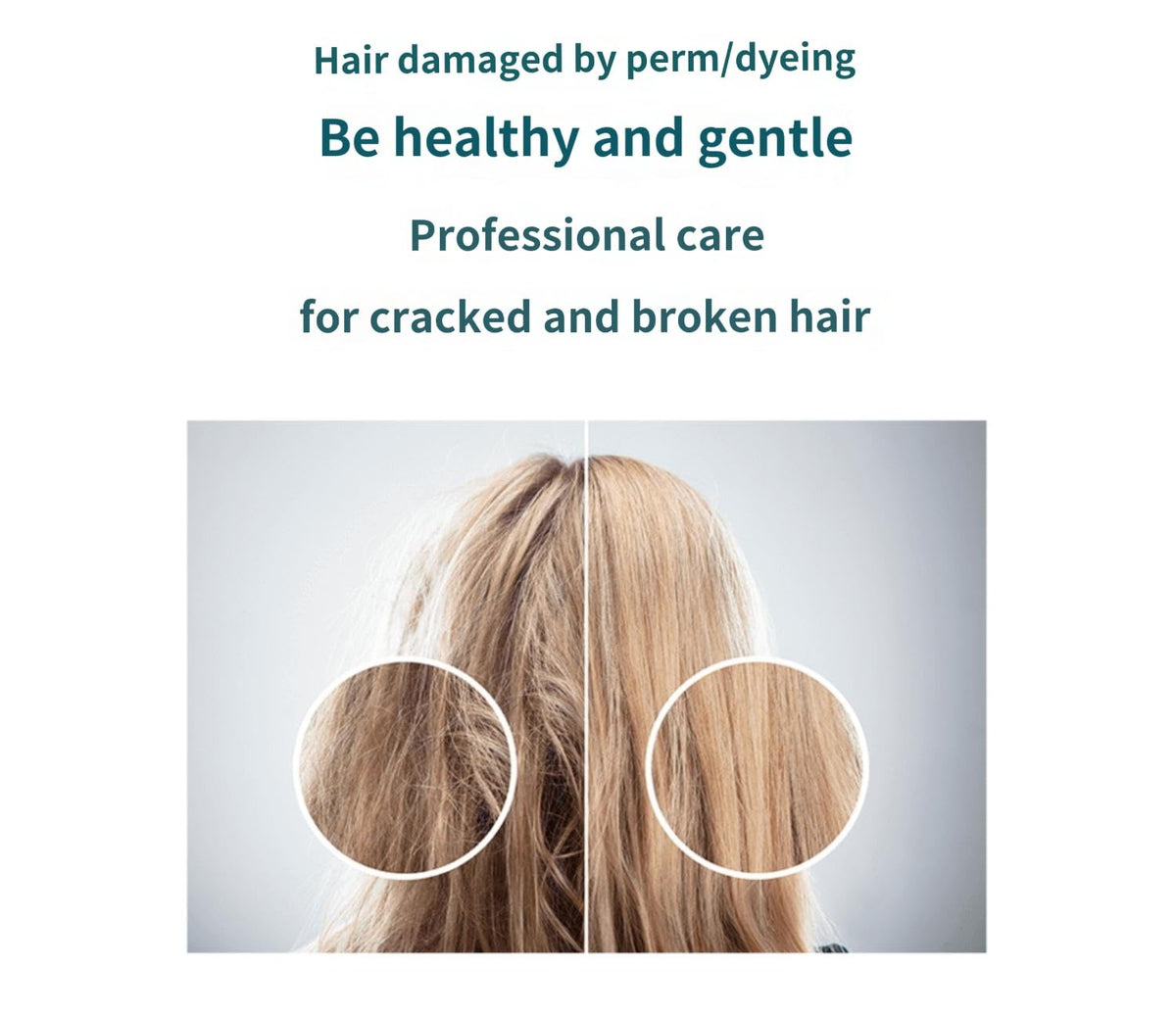 Somang applying pack to wet hair mid-lengths demonstrating even coverage and benefit
