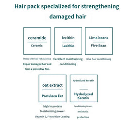 Somang before and after hair ends showing reduced frizz and improved smoothness