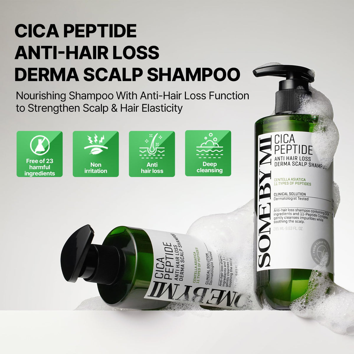 SOME BY MI back label with detailed ingredient list for informed shoppers