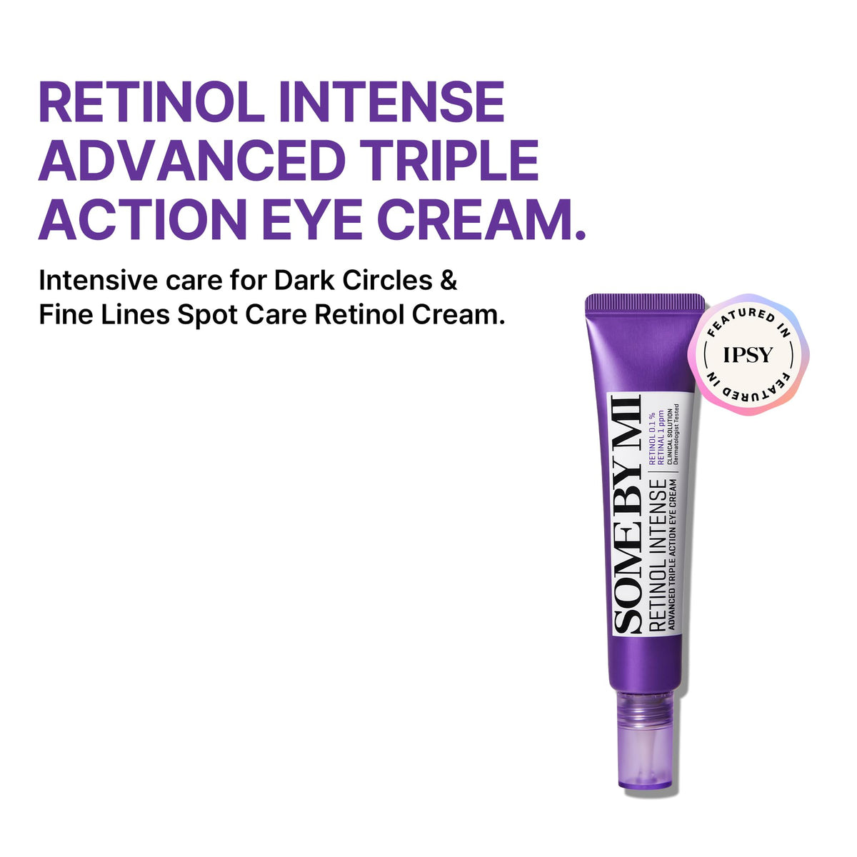 SOME BY MI close-up texture of cream illustrating smooth absorption