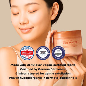SOMISOME rice water and centella asiatica ingredients for skin texture