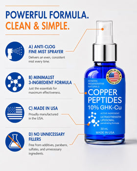 Sonora Supply Co. close-up of lightweight formula texture and rapid absorption