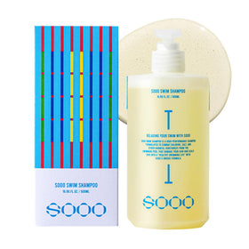 SOOO front packaging showing bottle and label, clear benefit of chlorine removal
