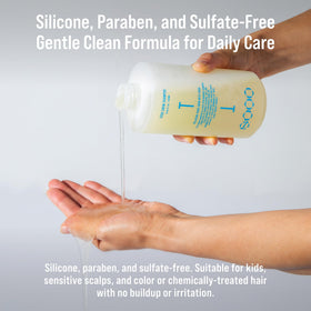 SOOO bottle held in hand to show 16.9 fl oz scale and travel-friendly size