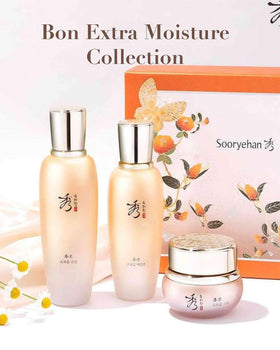 Sooryehan cream being applied to face demonstrating barrier support and hydration