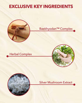 Sooryehan close-up of serum texture showing rich creamy emulsion for deep hydration