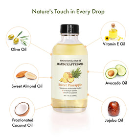 Soothing House label close-up highlighting clean, vegan formula