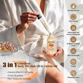 Soothing House ingredient bottle flatlay highlighting plant-based oils benefit