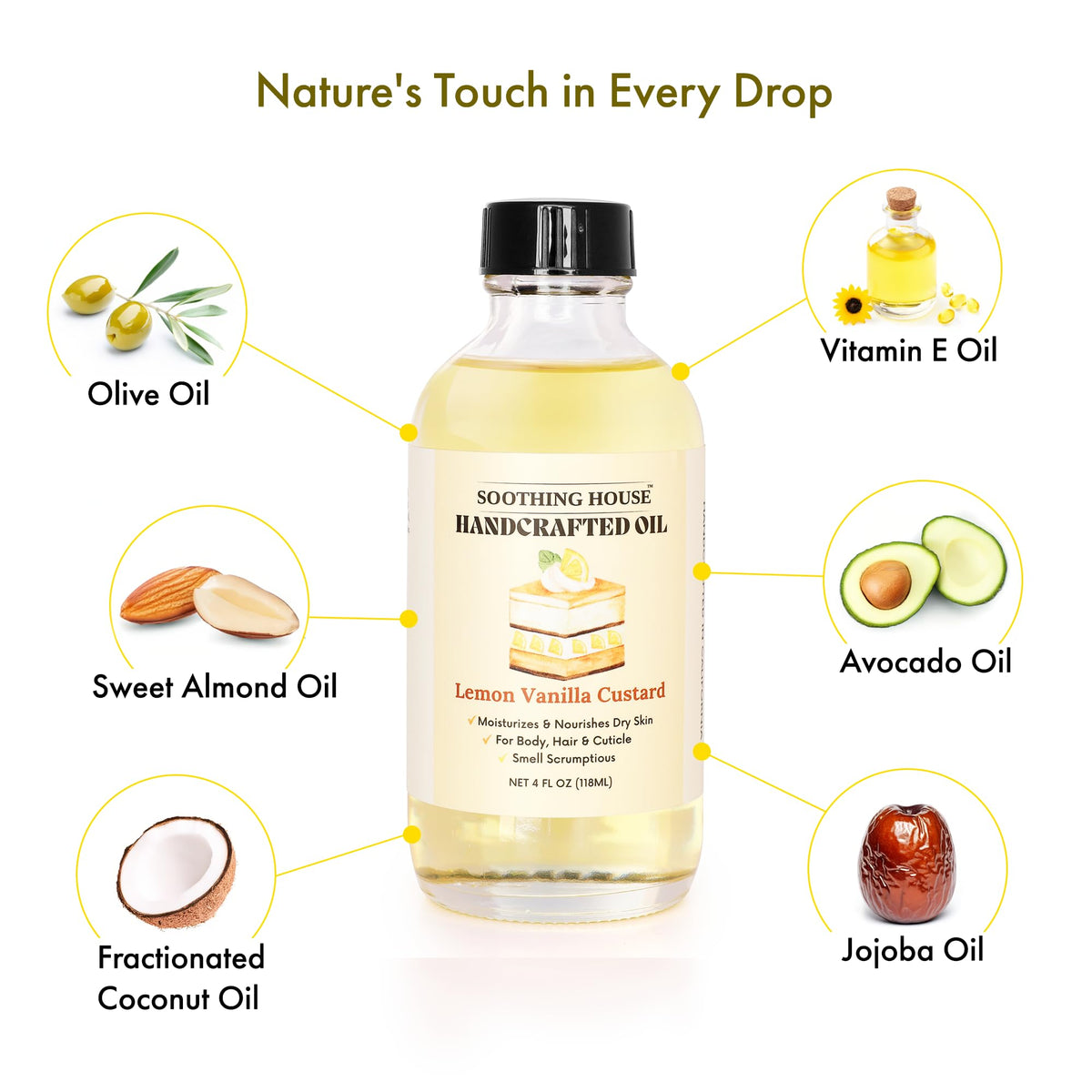 Soothing House cuticle and hand treatment illustrating softened skin benefits