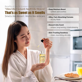 Soothing House bottle on bathroom vanity conveying daily ritual benefit