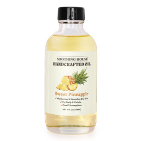Soothing House oil texture close-up illustrating lightweight absorption