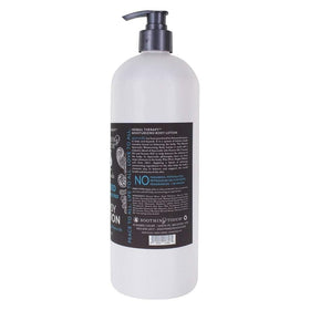 Soothing Touch lifestyle image applying lotion after shower for long-lasting hydration