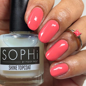 SOPHi open box layout with primer and topcoat neatly arranged