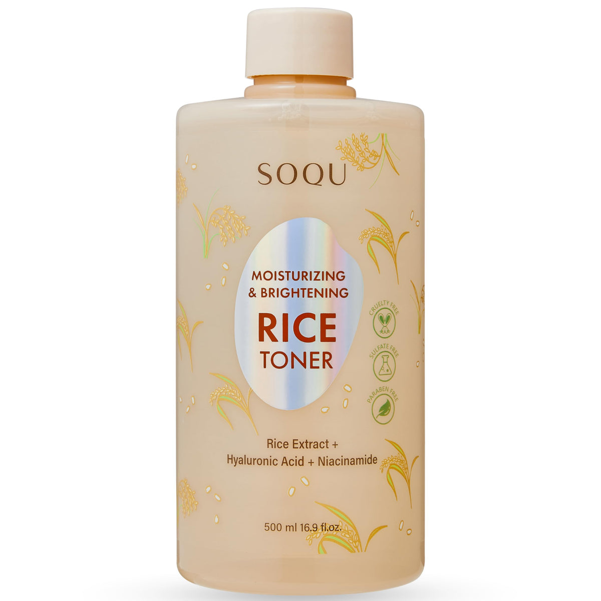 SOQU front packaging showing bottle and label for clear product identity and reassurance