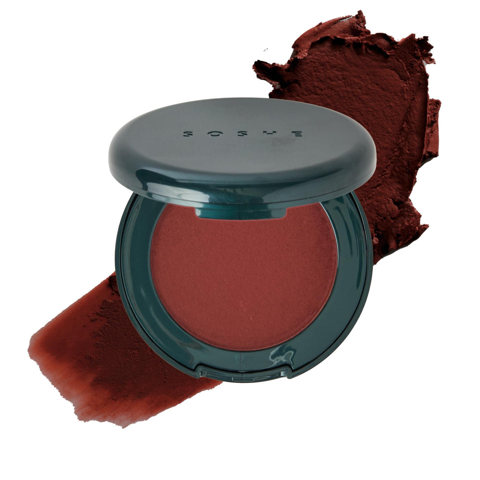 SOSHE front packaging showing clean, cruelty-free blush