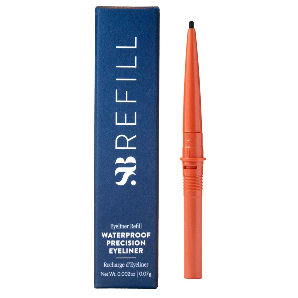 SOSHE refill front packaging showing Checkmate True Black and eco benefits