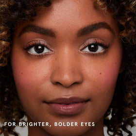 SOSHE before and after on eyes showing subtle brightening and refreshed look