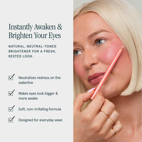SOSHE cap removed and creamy tip visible demonstrating smooth application benefit