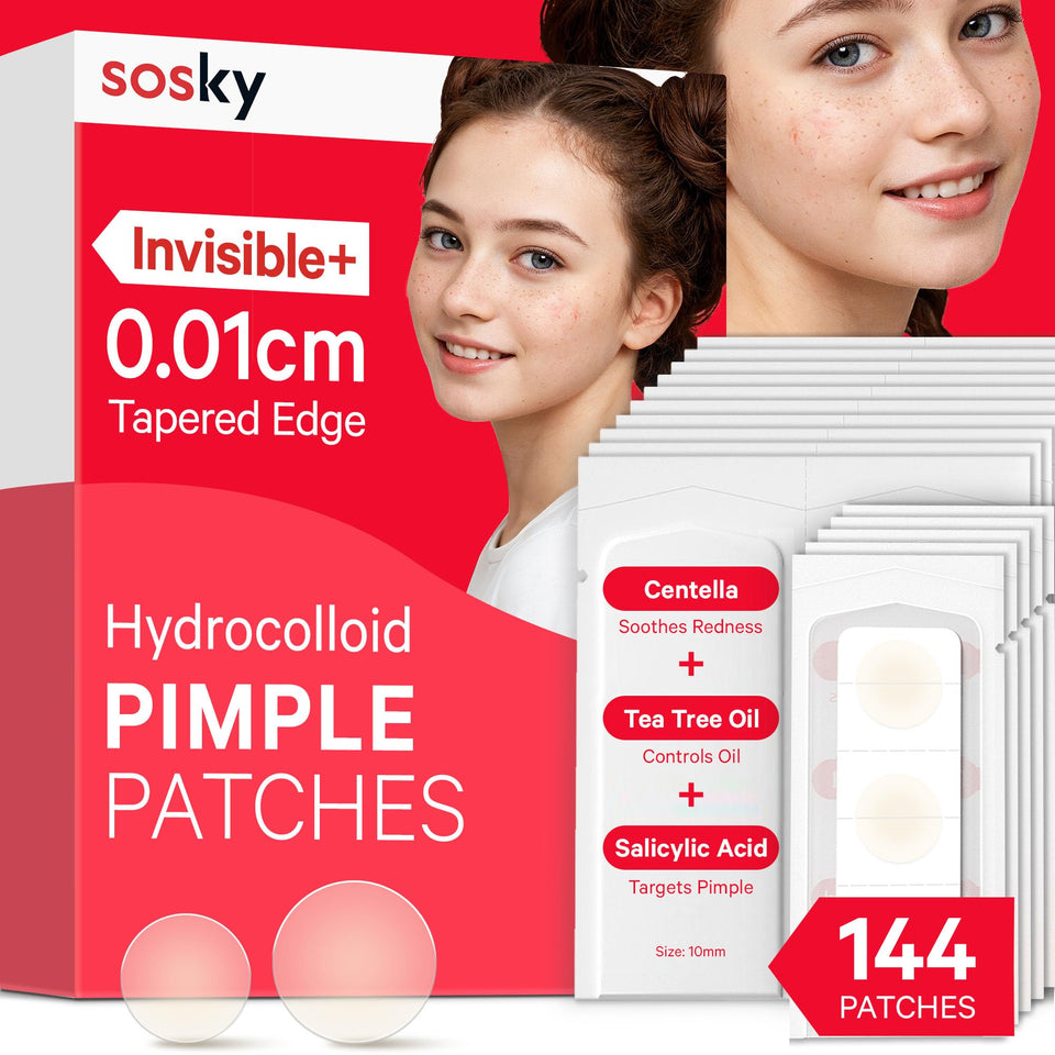 Sosky front packaging showing 144-count and FSA eligibility benefit