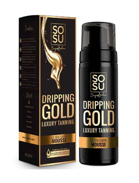 SOSU mousse texture on hand close-up, demonstrates lightweight hydrating formula