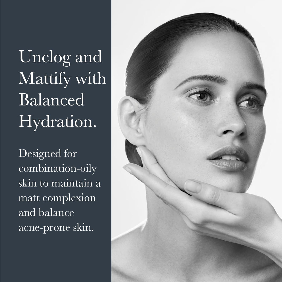 SOTHYS product in hand being applied to damp skin demonstrating gentle lathering benefit