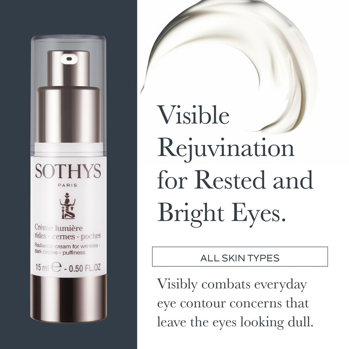 SOTHYS cream texture close-up illustrating smooth hydration and absorbency