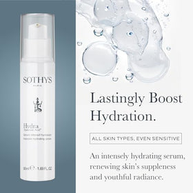SOTHYS texture close-up of serum droplets, highlights fast absorption benefit