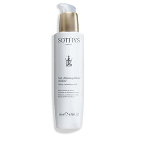 SOTHYS cleansing milk front packaging showing bottle and label, clear product identity and benefit