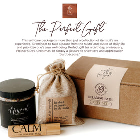 soulistic root bath ritual in use person adding soak to tub benefit: calming home spa moment
