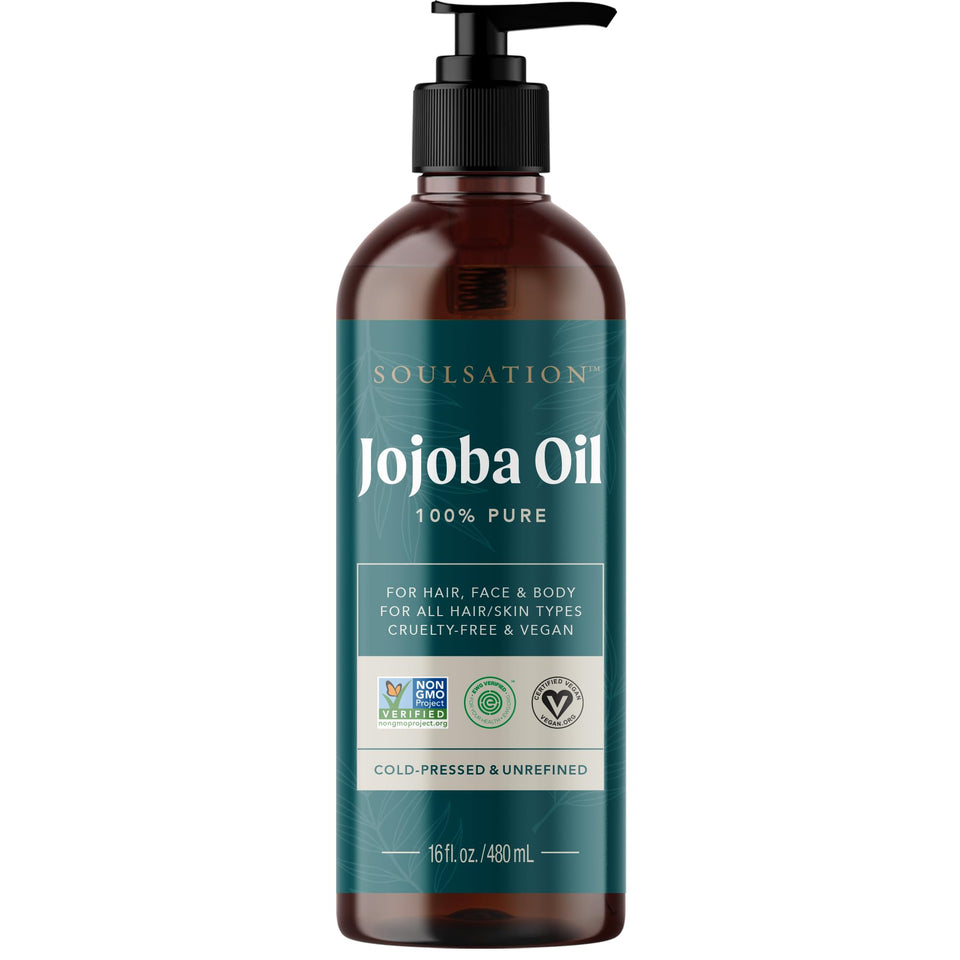 SOULSATION front label showing non-GMO and EWG Verified benefits
