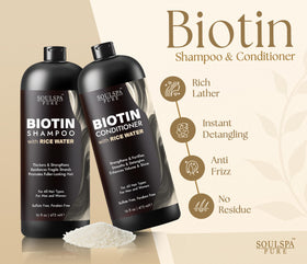 SOULSPA PURE close-up of bottle label highlighting key ingredients